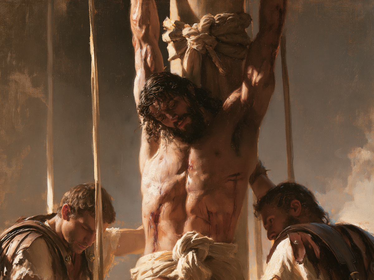 La Flagellation du Christ — Le Silence penché