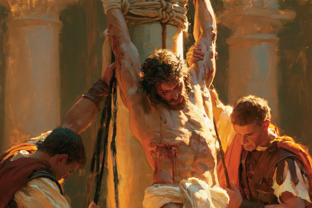 La Flagellation du Christ — Le Jour sur les blessures