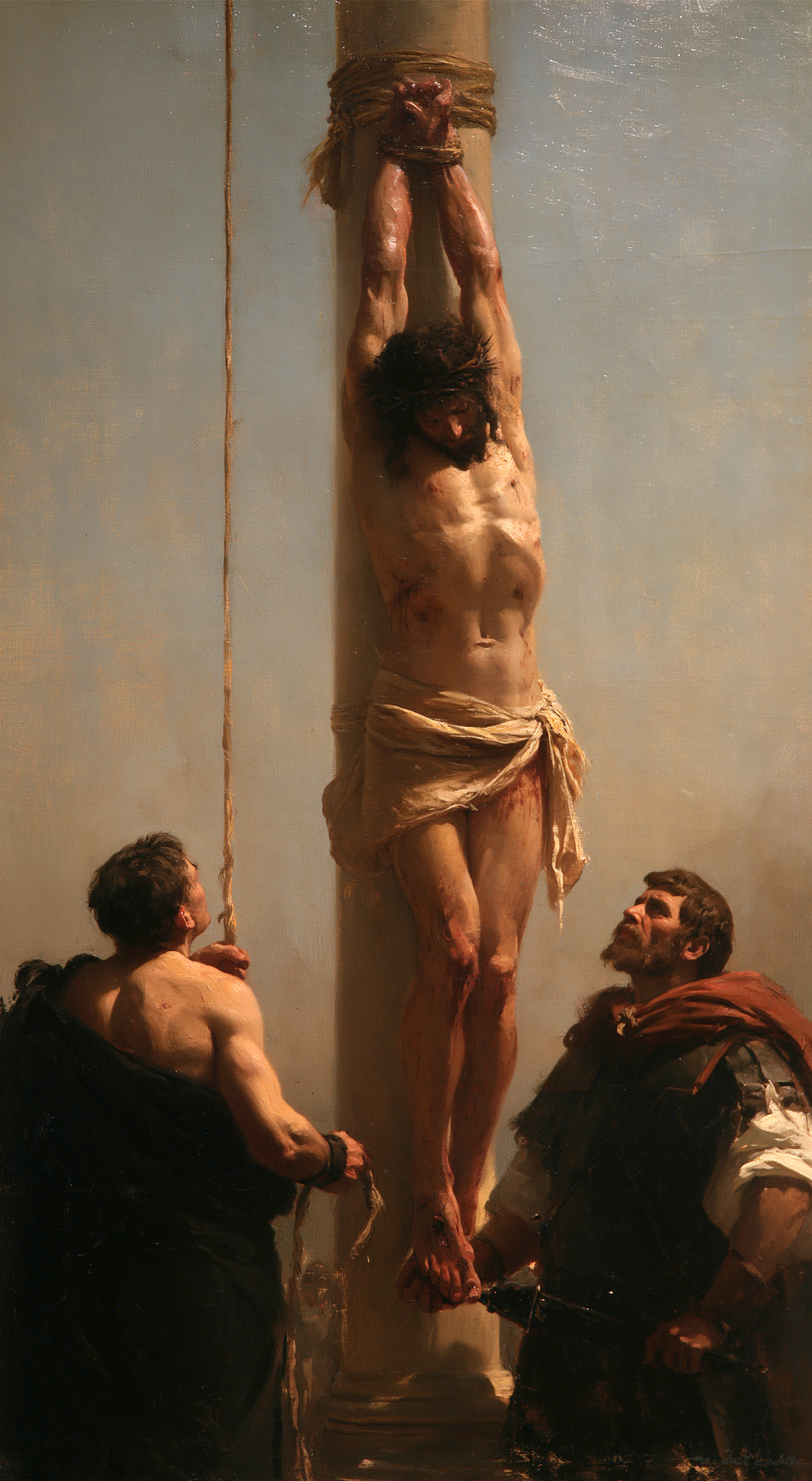 La Flagellation du Christ — Impressionniste · Portrait n° 5