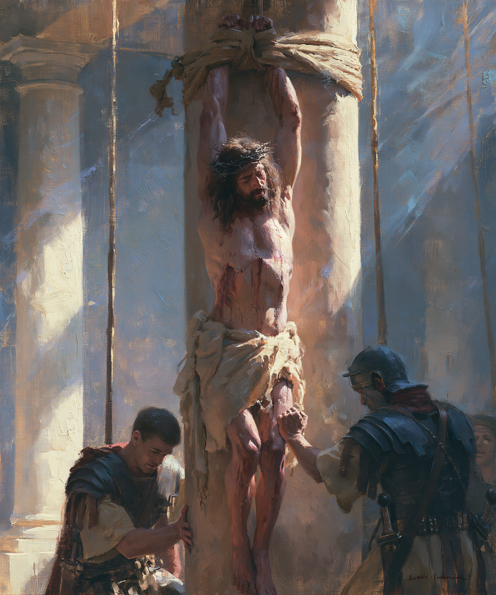 La Flagellation du Christ — Impressionniste · Portrait n° 15