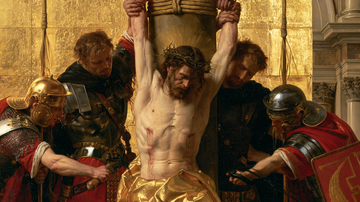 La Flagellation du Christ — Sacré doré · Paysage n° 2
