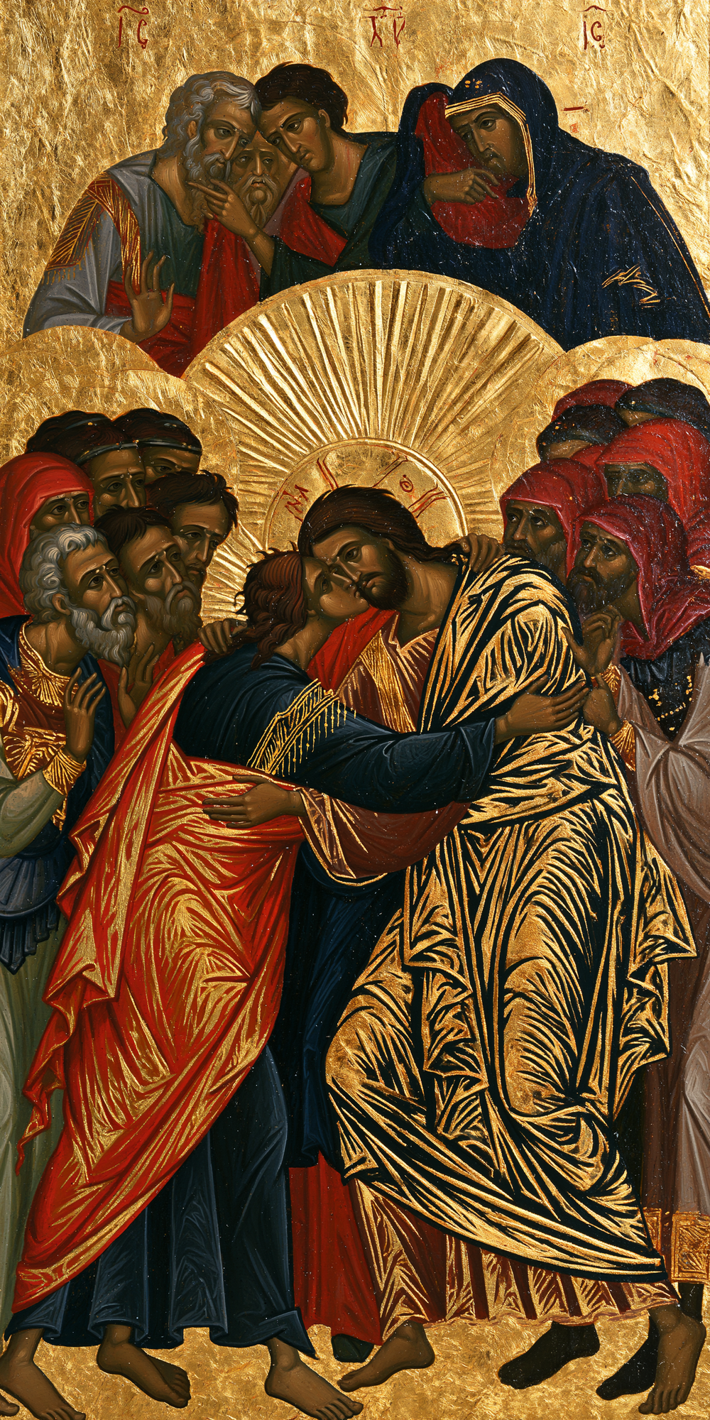 La Flagellation du Christ — Sacré doré · Portrait n° 1 — art chrétien