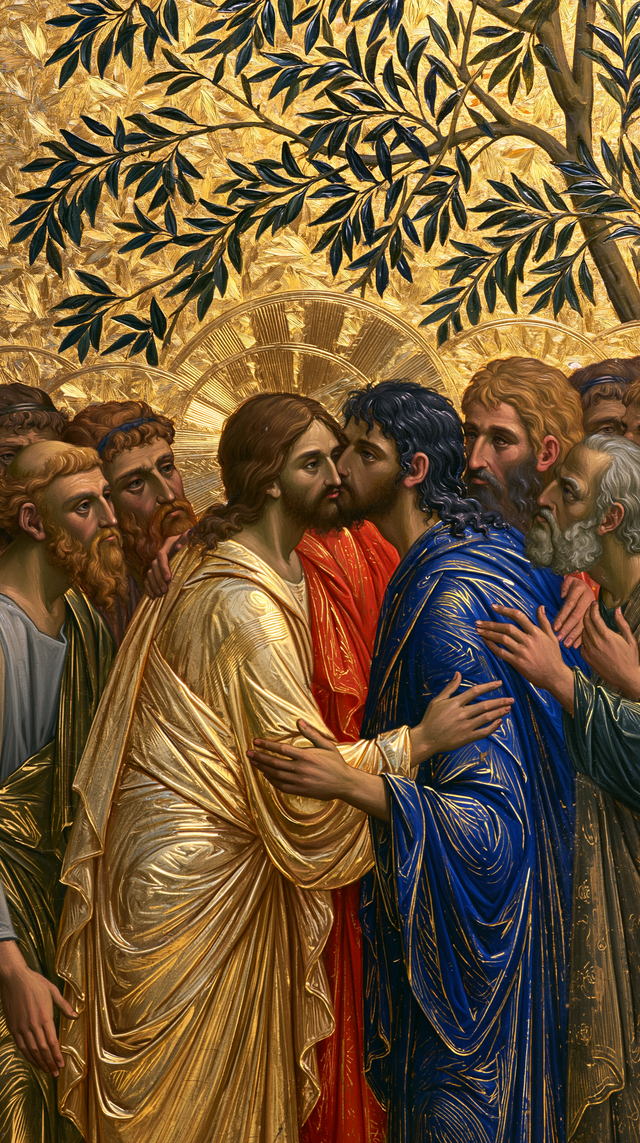 La Flagellation du Christ — Sacré doré · Portrait n° 2