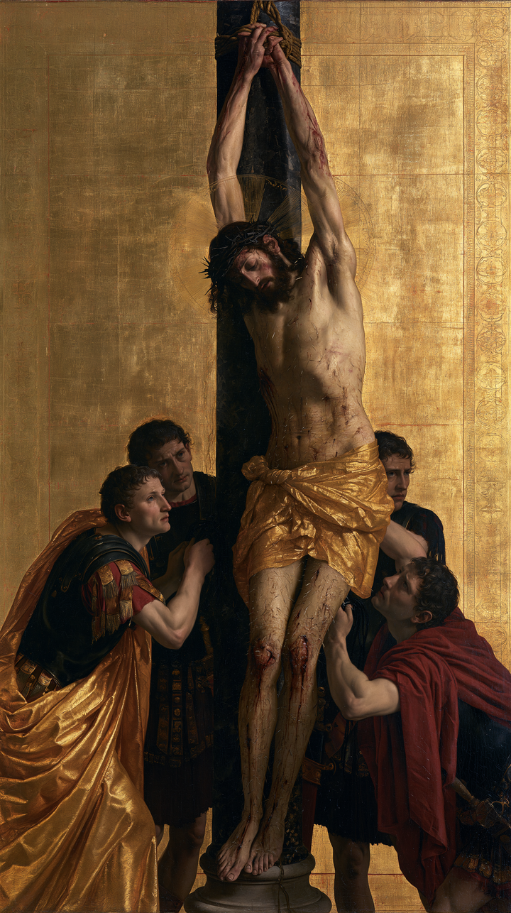 La Flagellation du Christ — Sacré doré · Portrait n° 3