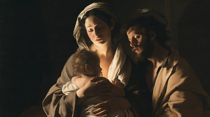La Sainte Famille — La Présence dans l’ombre