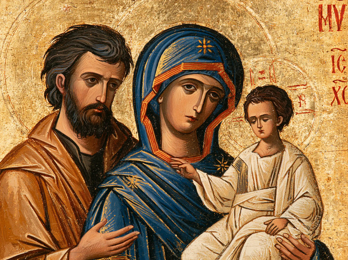 La Sainte Famille — La Main sur l’épaule de Marie
