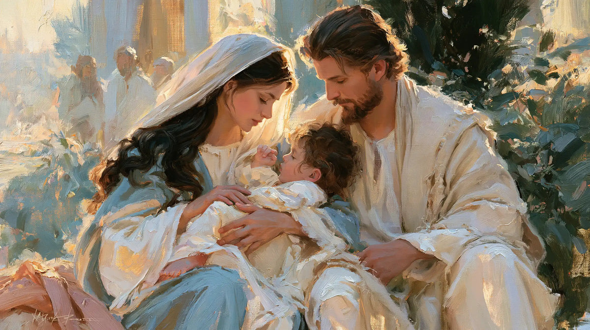 La Sainte Famille — Les Trois visages du matin