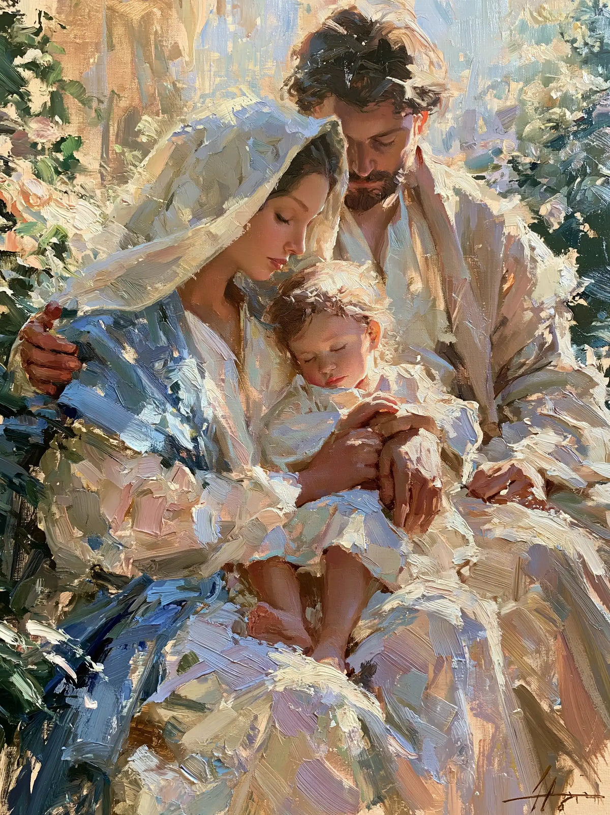La Sainte Famille — Le Sommeil aux petits pieds nus