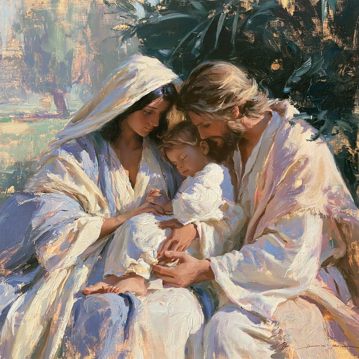 La Sainte Famille — Le Petit refuge sous le feuillage