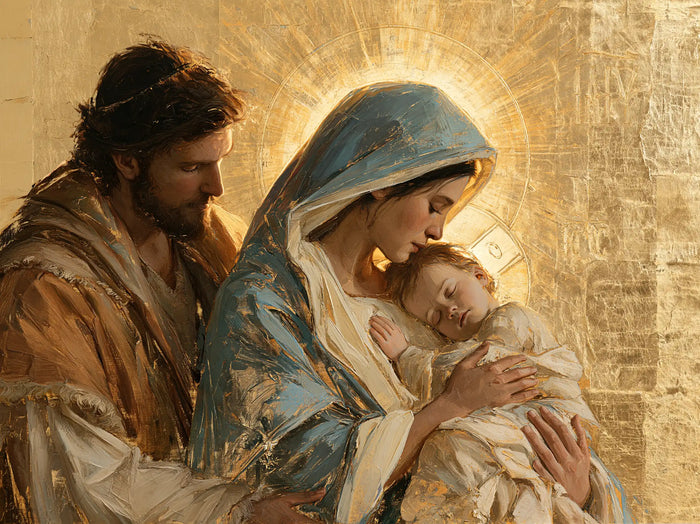 La Sainte Famille — La Paix sous l’auréole solaire