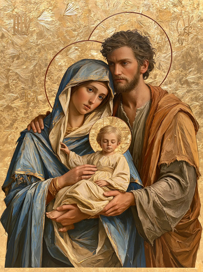 La Sainte Famille — Le Regard au-delà du berceau