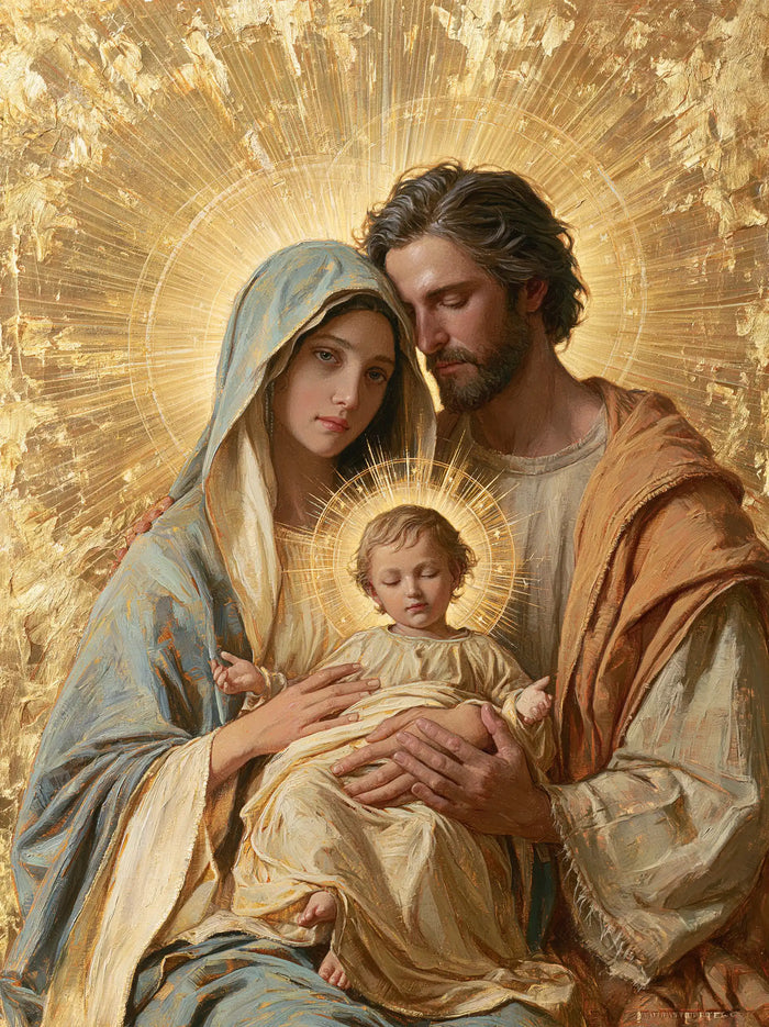 La Sainte Famille — Le Petit soleil entre leurs bras