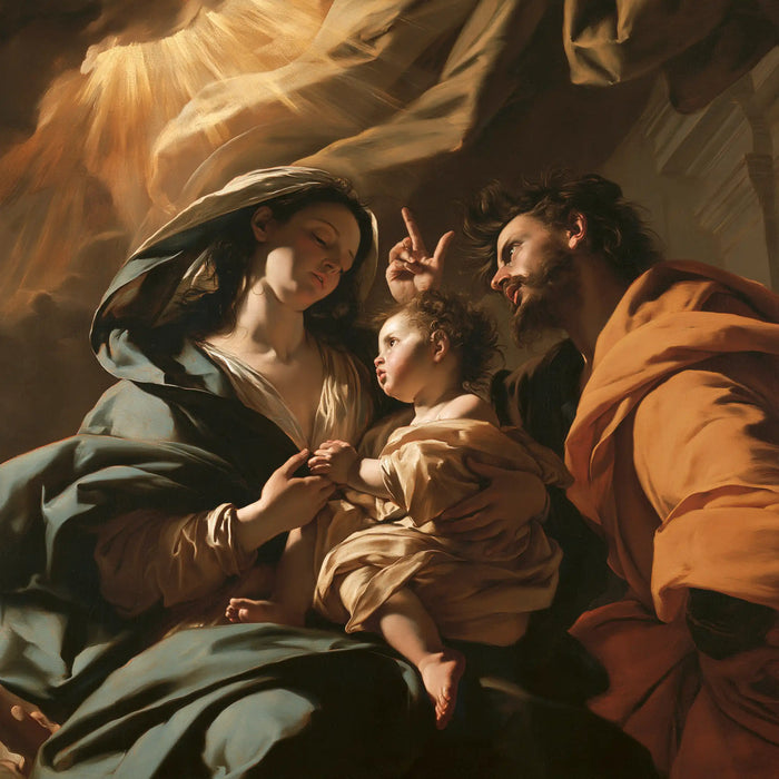 La Sainte Famille — Le Geste vers la lumière