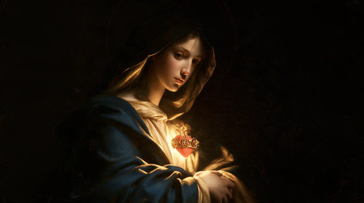 Immaculate Heart of Mary - Black and Gold · Landscape n° 11