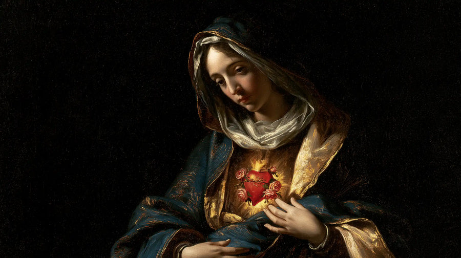 Immaculate Heart of Mary - Black and Gold · Landscape n° 15