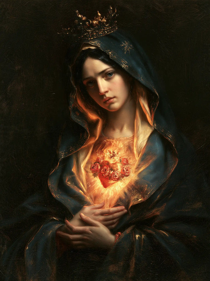 Le Cœur immaculé de Marie — La Lueur au creux du voile étoilé