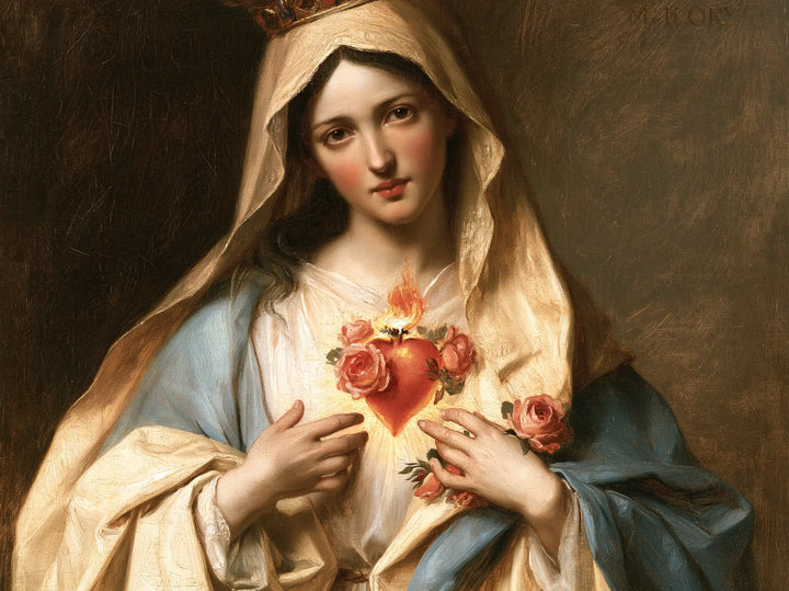 Le Cœur immaculé de Marie — Les Roses descendues jusqu’à la main