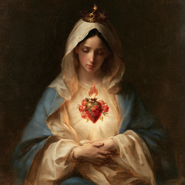 Immaculate Heart of Mary - The Heart as Central Symbol · Square n° 4