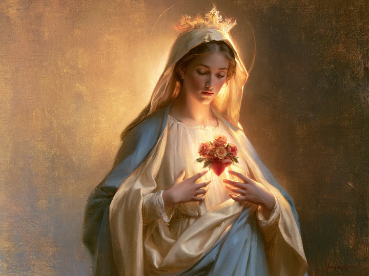 Le Cœur immaculé de Marie — La Reine attentive à la flamme
