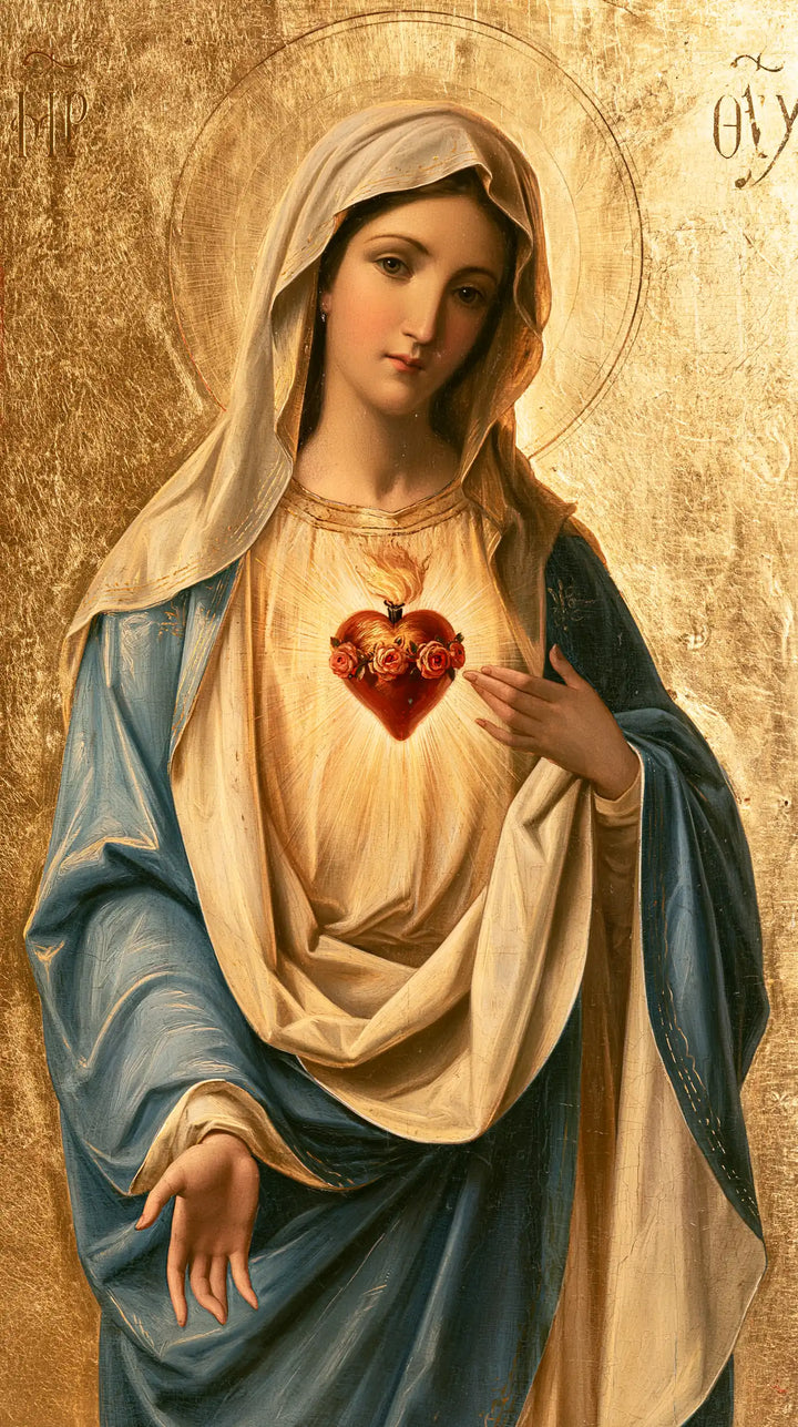 Le Cœur immaculé de Marie — Le Cœur gardé et la main offerte