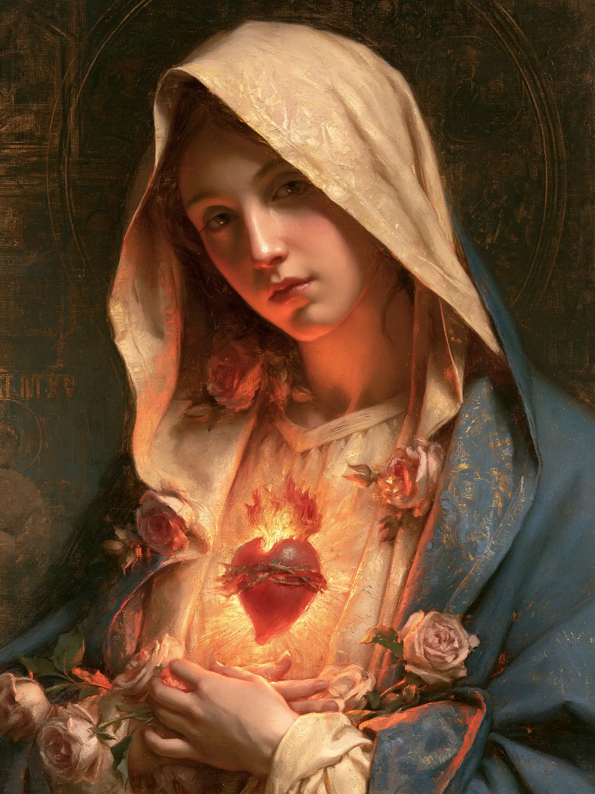 Le Cœur immaculé de Marie — La Flamme sous le sourire discret