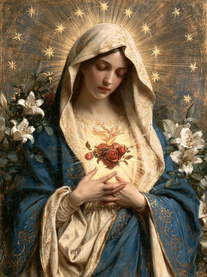 Le Cœur immaculé de Marie — Le Silence au jardin de l’auréole