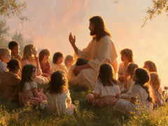Jésus et les enfants — Le Jardin des petites confidences