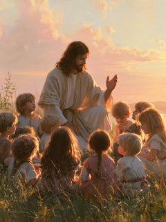 Jésus et les enfants — Le Sourire du ciel sur l’enfance