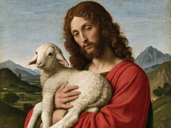 Jésus et l’Agneau — La Confiance tournée vers le ciel