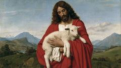 Jésus et l’Agneau — La Blancheur dans les plis écarlates