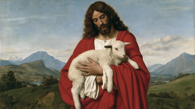Jésus et l’Agneau — La Blancheur dans les plis écarlates