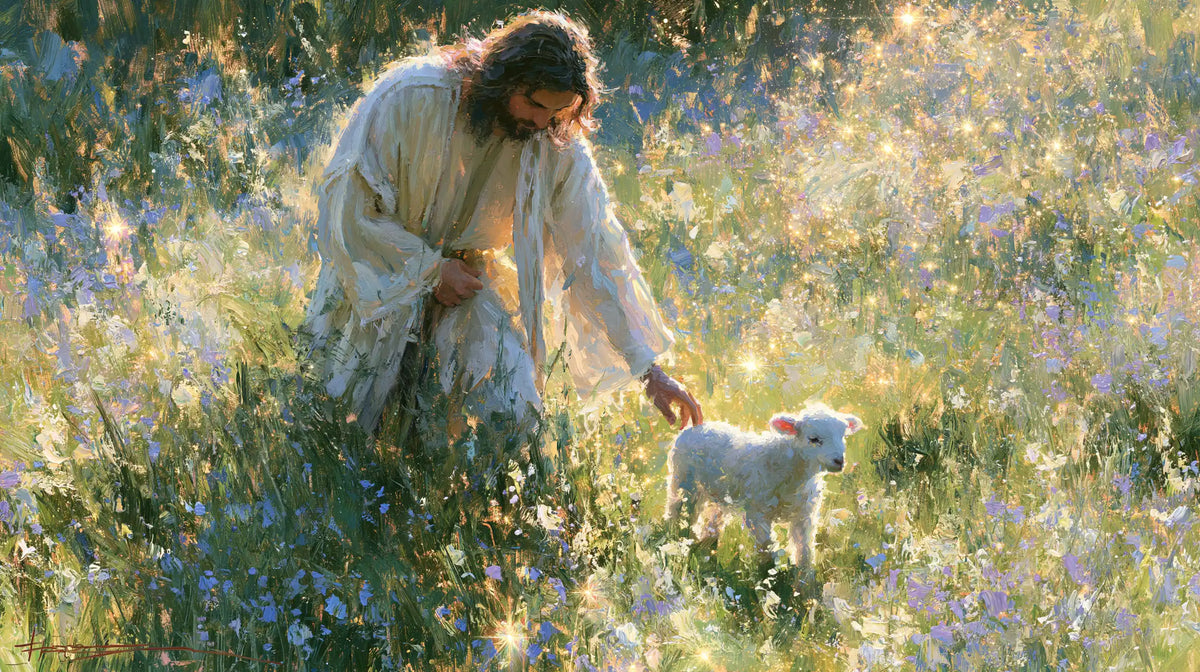 Jésus et l’Agneau — Se pencher vers le printemps