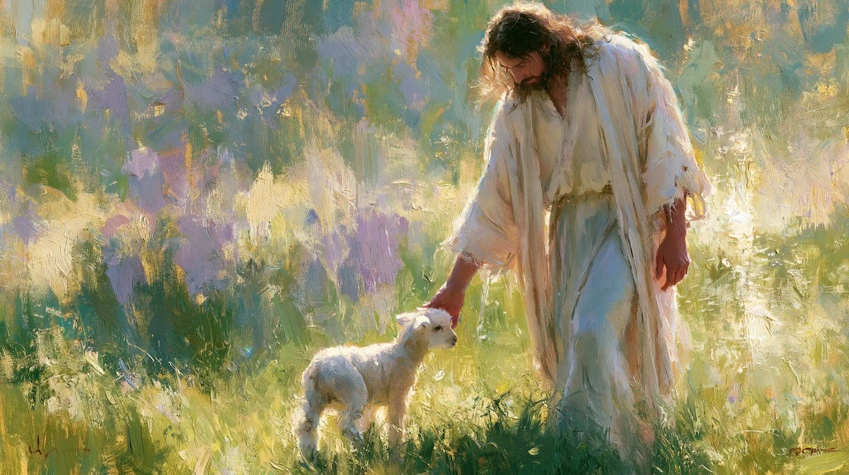 Jésus et l’Agneau — Le Geste au parfum du printemps