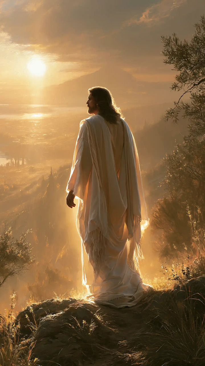 Jésus au couchant — Au seuil de l’immensité