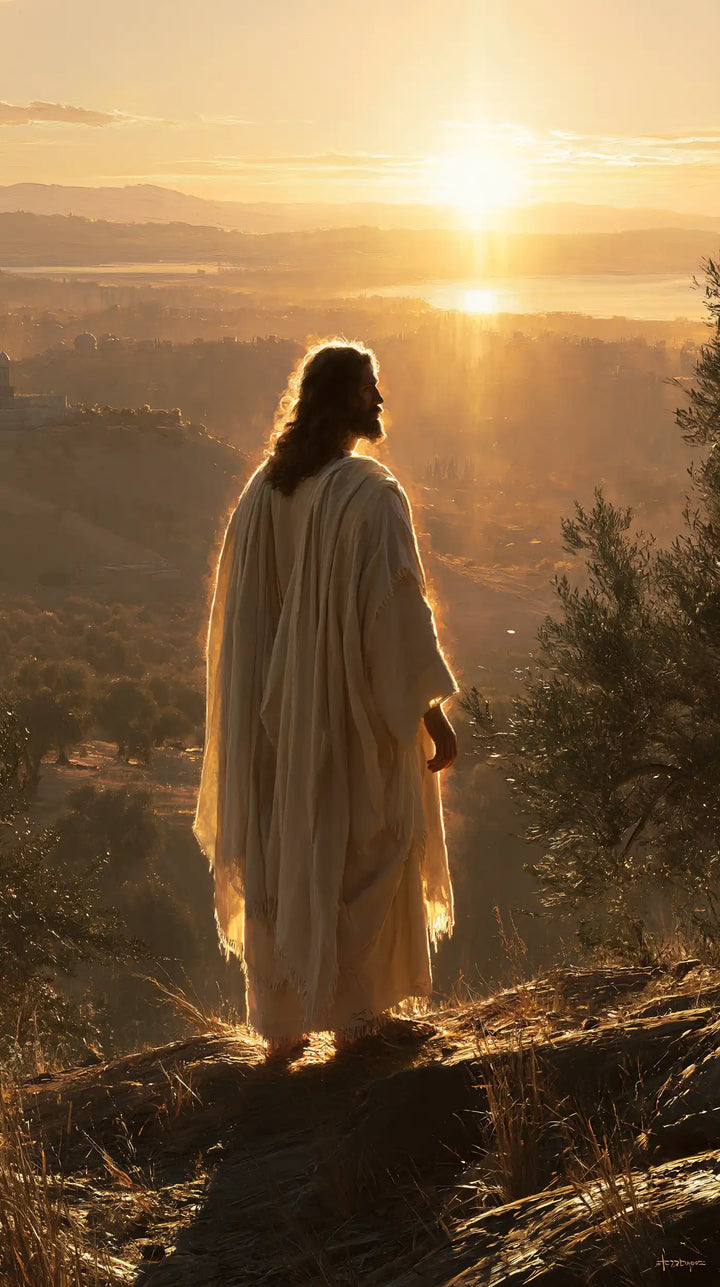 Jésus au couchant — Le Dernier Rayon