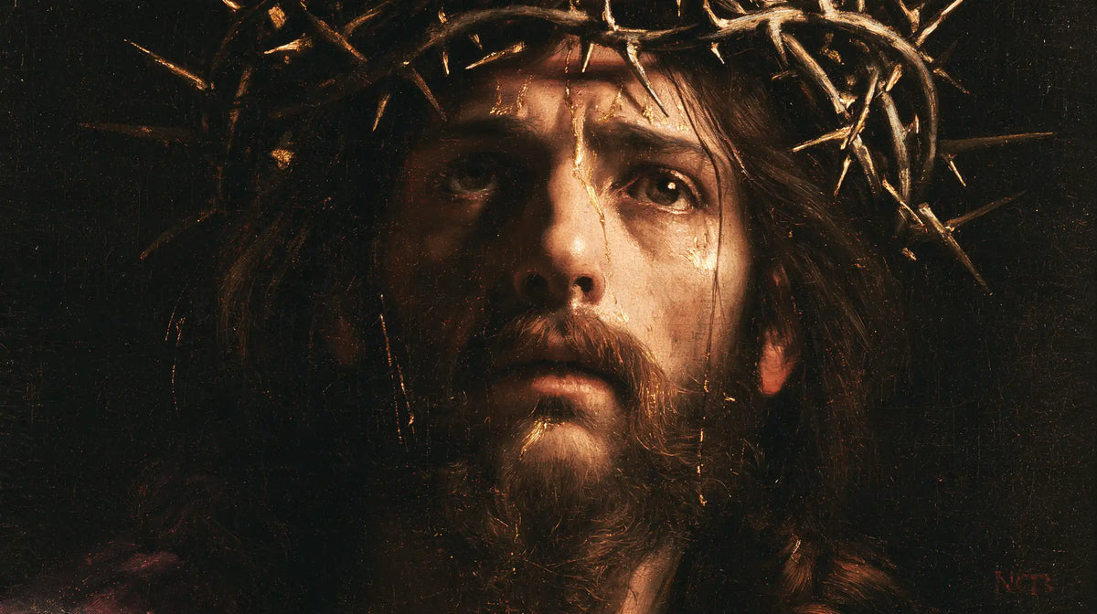 Jésus couronné d’épines — Le Souffle sous les longues épines