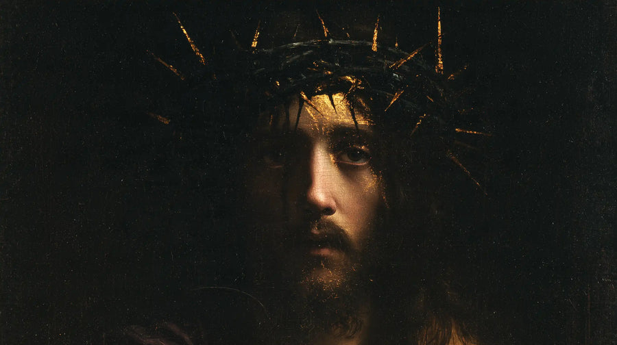 Jésus couronné d’épines — La Lumière sur un seul regard
