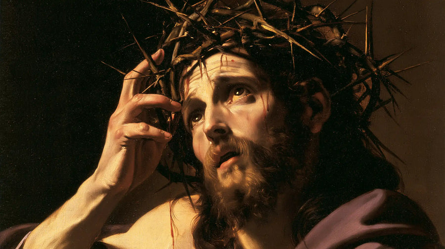 Jesus Crowned with Thorns - Caravaggio Tenebrism · Landscape n° 11