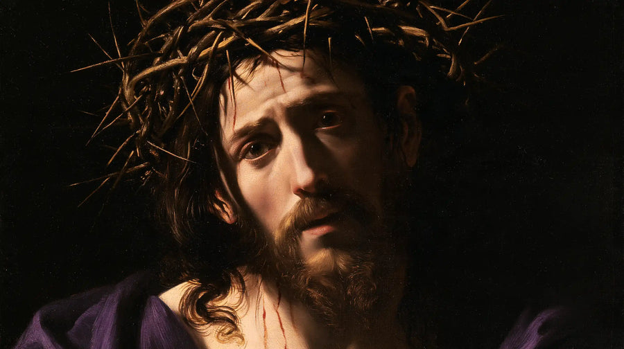 Jésus couronné d’épines — Le Visage offert au clair-obscur