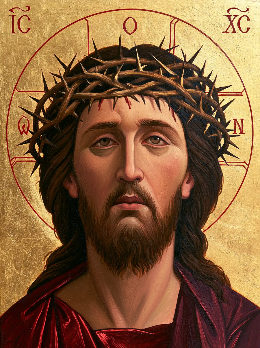 Jesus Crowned with Thorns - Contemporary Byzantine · Portrait n° 11