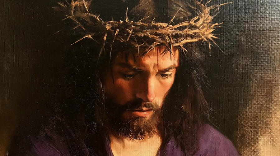 Jesus Crowned with Thorns - Contemporary Minimalism · Landscape n° 8