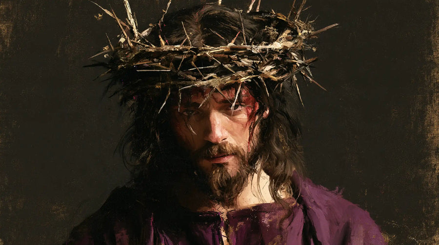 Jesus Crowned with Thorns - Contemporary Minimalism · Landscape n° 14