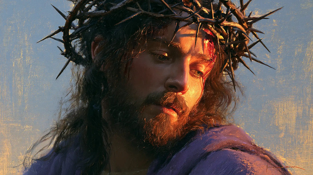 Jésus couronné d’épines — Le Repli vers l’épaule du matin