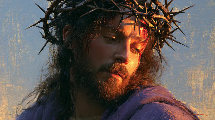 Jésus couronné d’épines — Le Repli vers l’épaule du matin