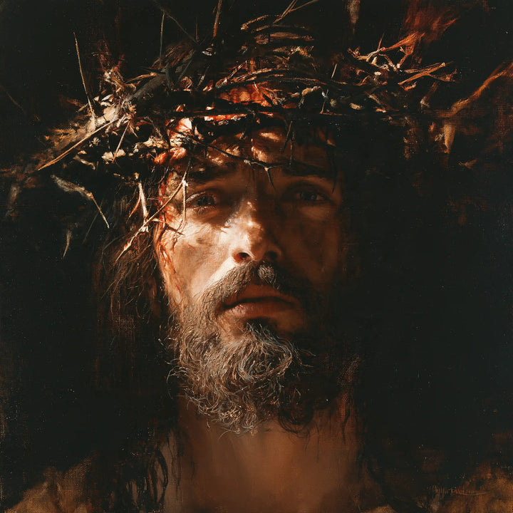 Jésus couronné d’épines — La Couronne aux éclats de cuivre