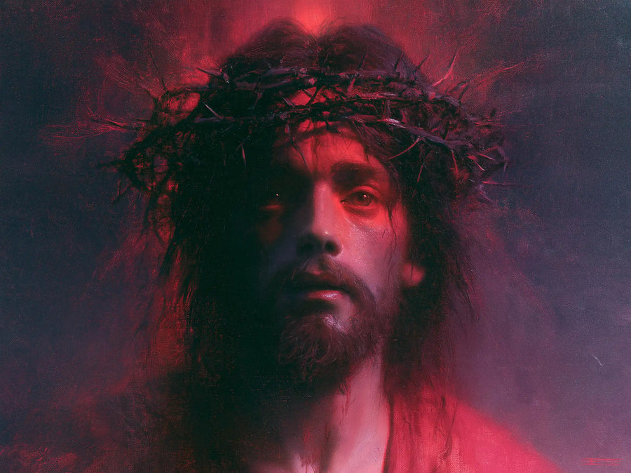 Jesus Crowned with Thorns - Hidden Glory in Suffering · Landscape n° 6