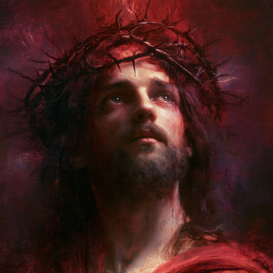 Jesus Crowned with Thorns - Hidden Glory in Suffering · Square n° 5