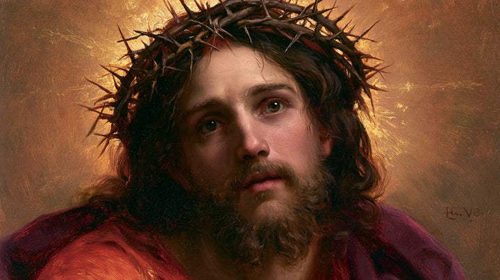 Jésus couronné d’épines — La Tête inclinée dans l’éclat royal