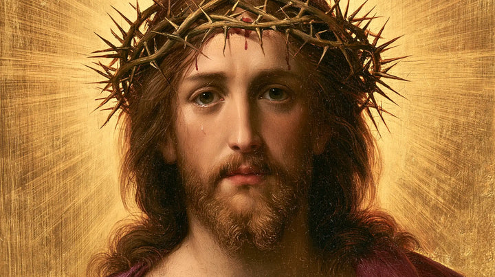 Jésus couronné d’épines — La Couronne aux rayons innombrables