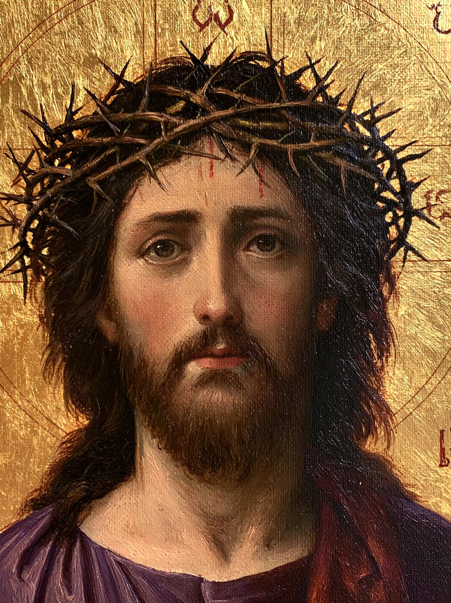 Jesus Crowned with Thorns - Sacred Gold · Portrait n° 14